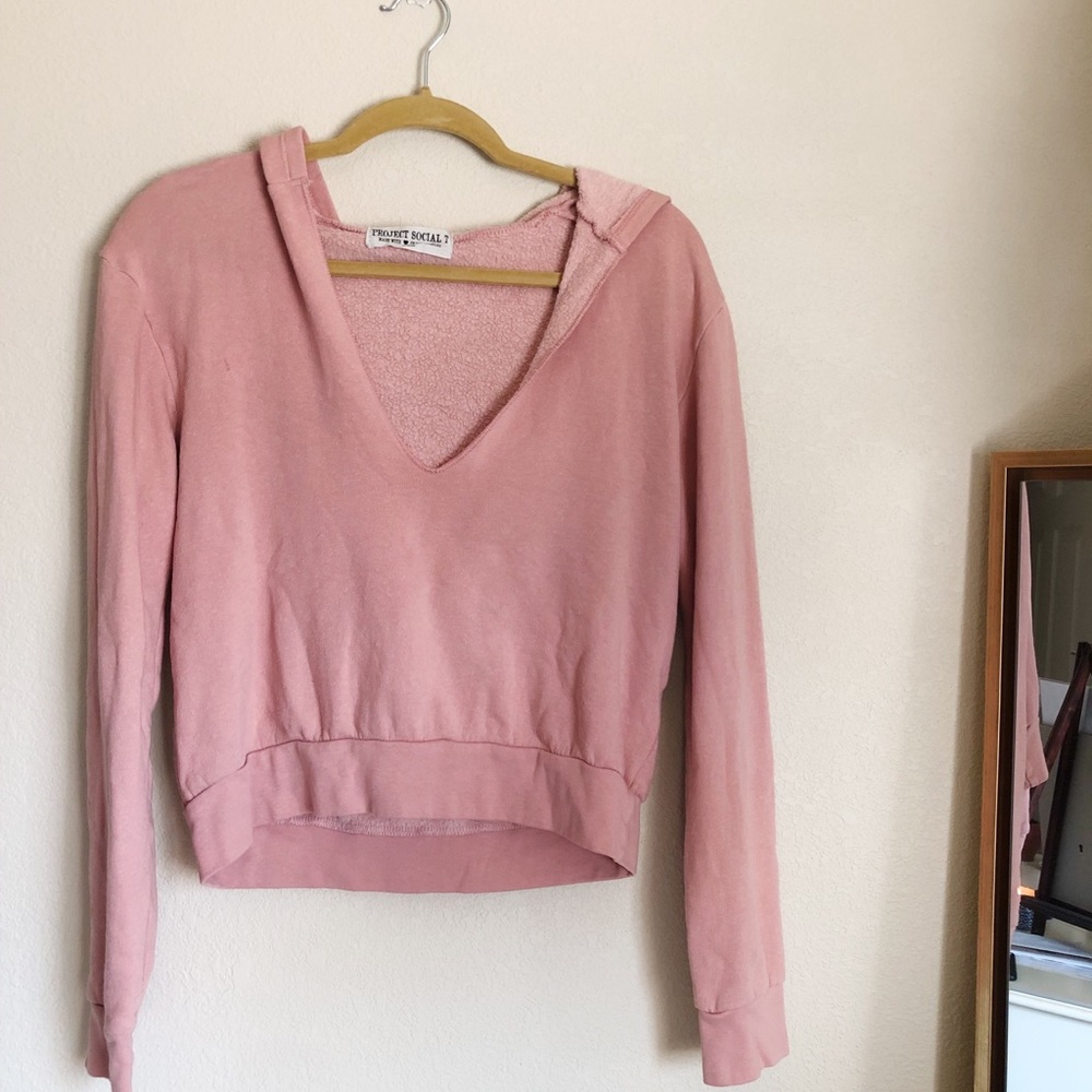 Cropped sweatshirt